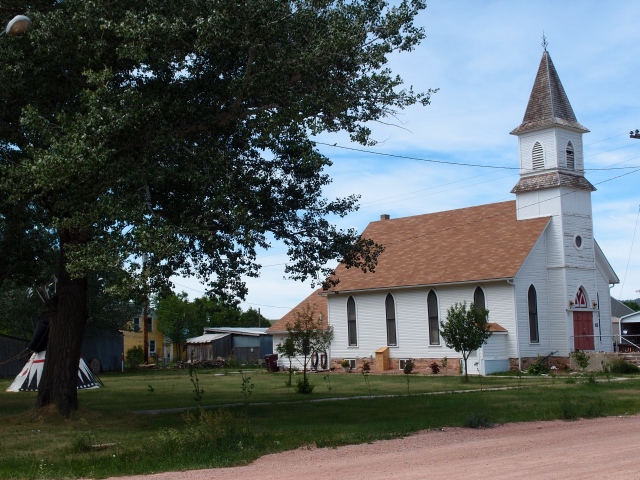 The church in Buffalo Gap