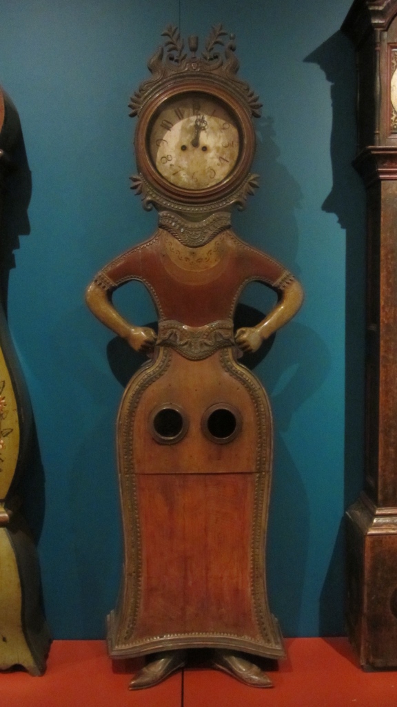 A 'grandmother?' clock in the folk museum
