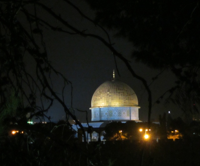 The golden Dome of the Rock