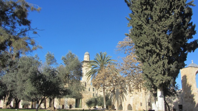 Part of the Temple Mount compound